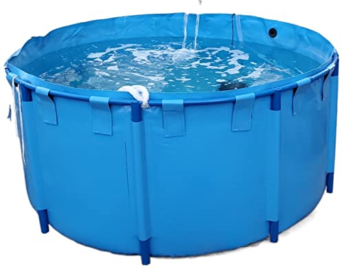 Piscina Elevada Azul Relax con Marco Metálico, Válvula de Drenaje, Alberca Desmontable Grande o Mini para Exterior – Varios Tamaños de 3 a 33 pies